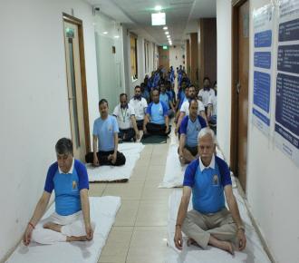 Yoga Day celebration 2024 at National Company Law Tribunal