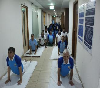 Yoga Day celebration 2024 at National Company Law Tribunal