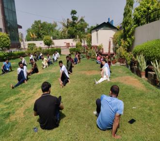 Yoga Day celebration 2024 at National Company Law Tribunal