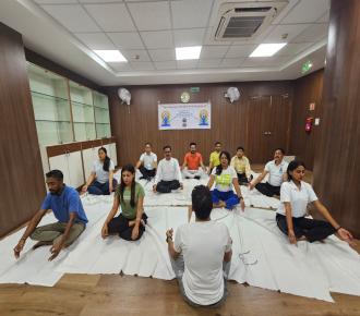 Yoga Day celebration 2024 at National Company Law Tribunal